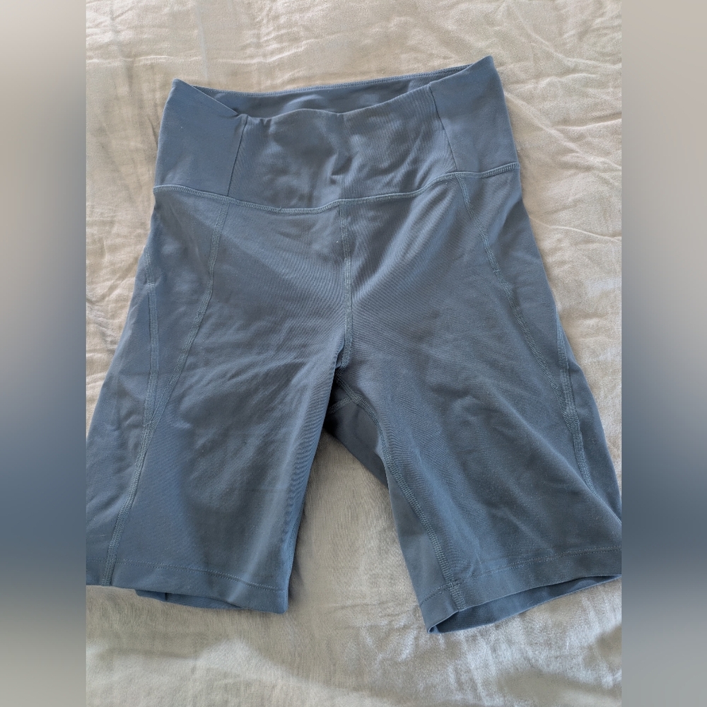 Girlfriend Monarch Blue Bike Shorts M
